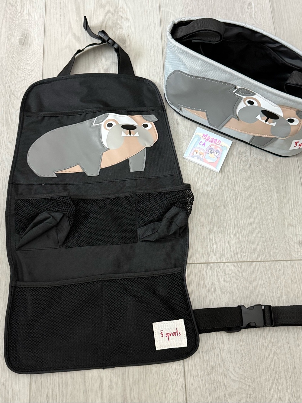 3 SPROUTS BULLDOG STROLLER CADDY & CAR ORGANIZER